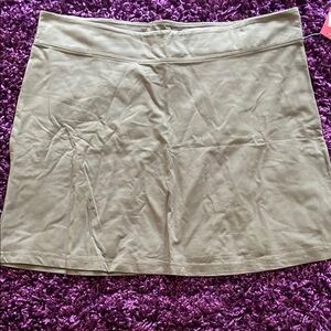 Merona Olive  Cotton Blend Skirt